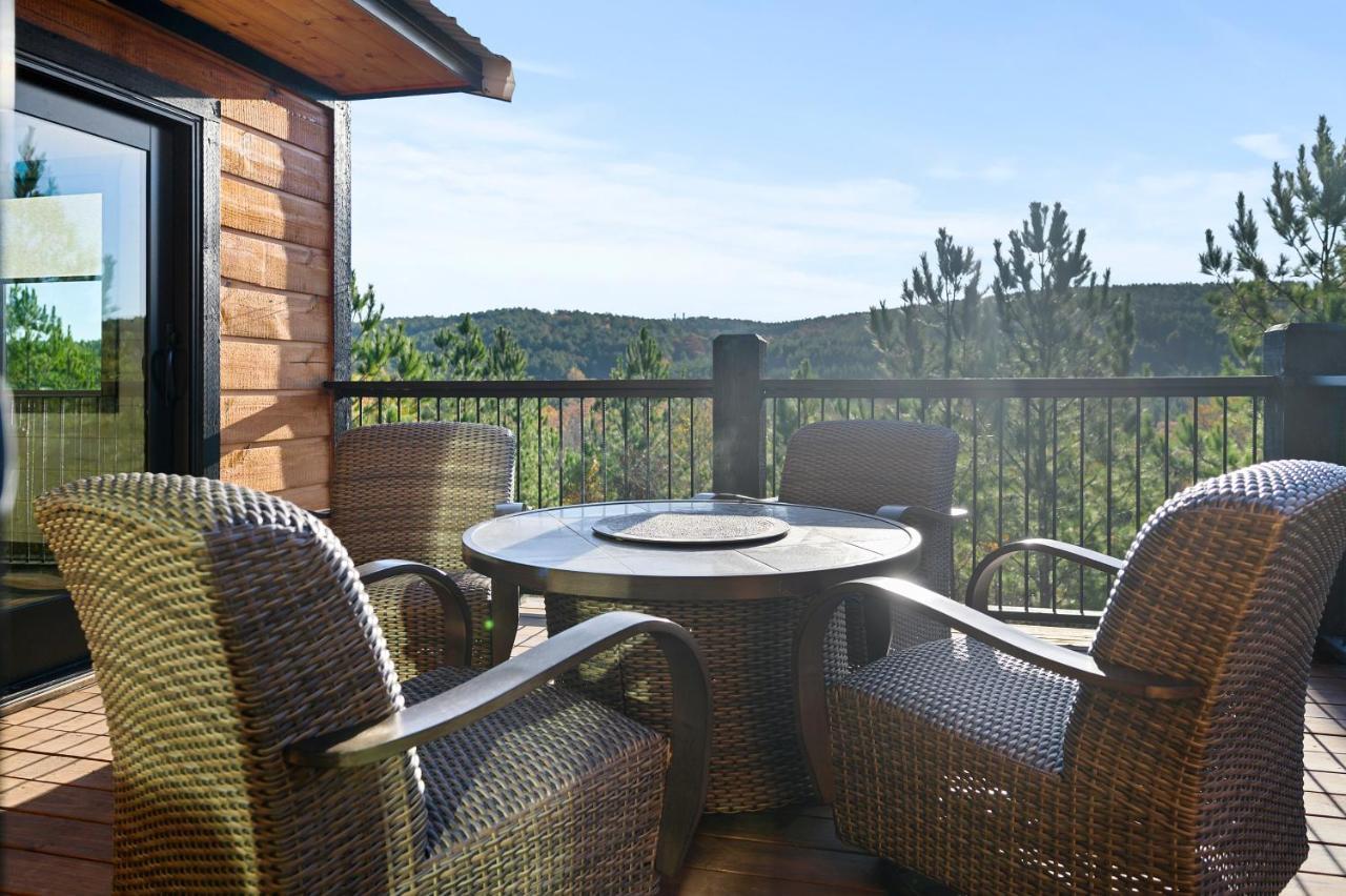 All Fore The View Cabin In Hochatown Broken Bow Exterior photo