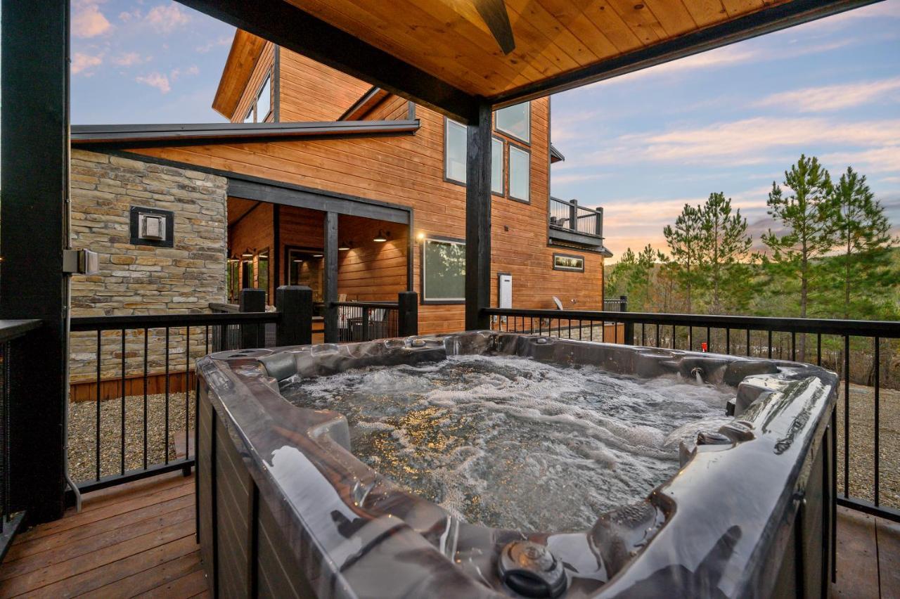 All Fore The View Cabin In Hochatown Broken Bow Exterior photo
