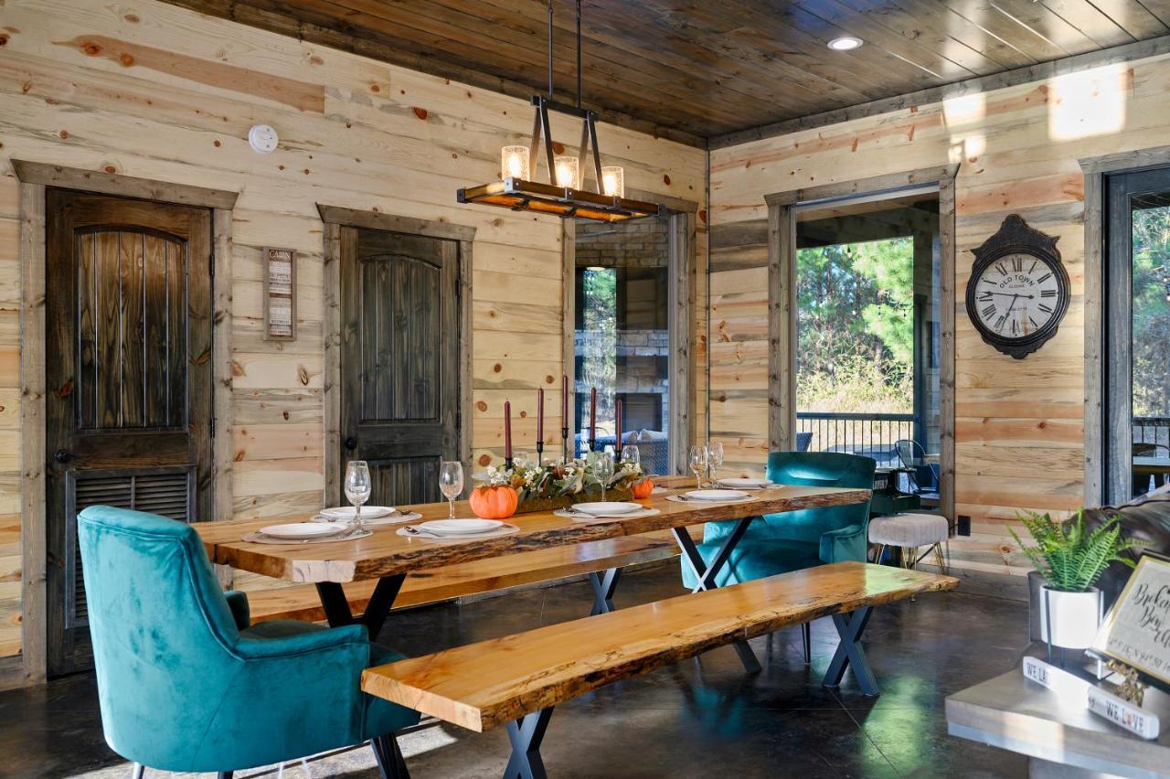 All Fore The View Cabin In Hochatown Broken Bow Exterior photo