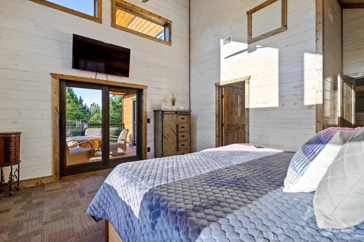 All Fore The View Cabin In Hochatown Broken Bow Exterior photo