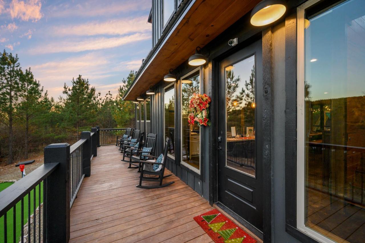 All Fore The View Cabin In Hochatown Broken Bow Exterior photo